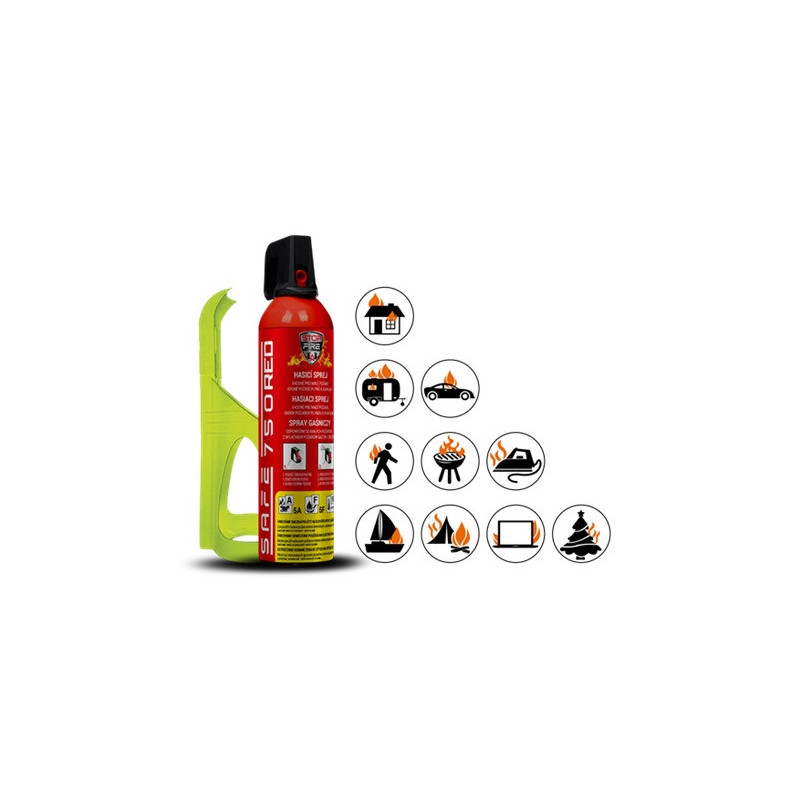 SafeHome SAFE 750 RED 75F Brandblusspray 750ml brandblusser