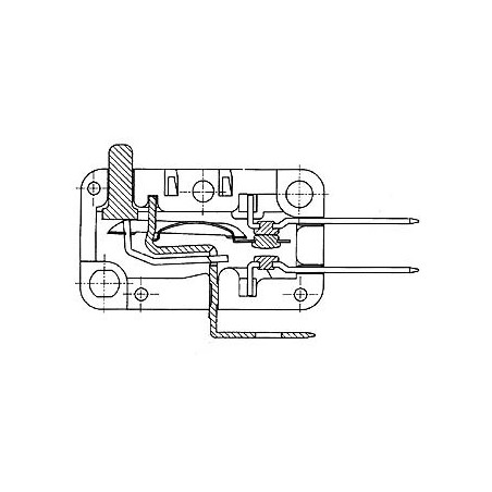 Velleman MS12 Microschakelaar