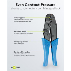 Fixpoint 11790 AMP-connector krimptang | Soldeerbout-shop.nl