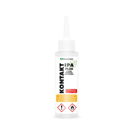 AG TermoPasty AGT-002 Kontakt IPA Plus Isopropylalcohol 100ml | Soldeerbout-shop.nl