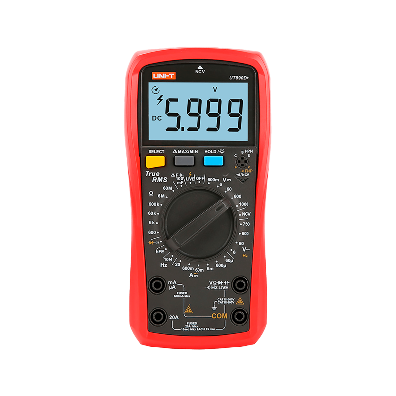 UNI-T UT890D+ Digitale multimeter
