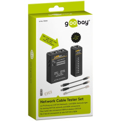 Goobay 93010 Netwerkkabel- en BNC-kabeltester | Soldeerbout-shop.nl