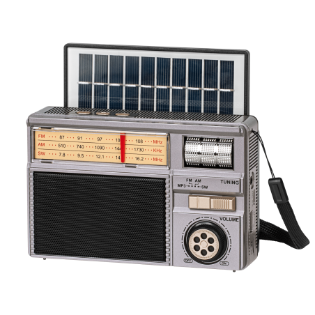 Kruger&Matz KM0831 Solar Noodradio | Soldeerbout-shop.nl