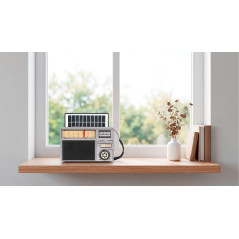 Kruger&Matz KM0831 Solar Noodradio | Soldeerbout-shop.nl