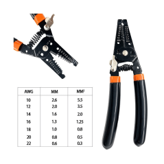 Eurokomp E6287 Multikrimptang 7-delig | Soldeerbout-shop.nl