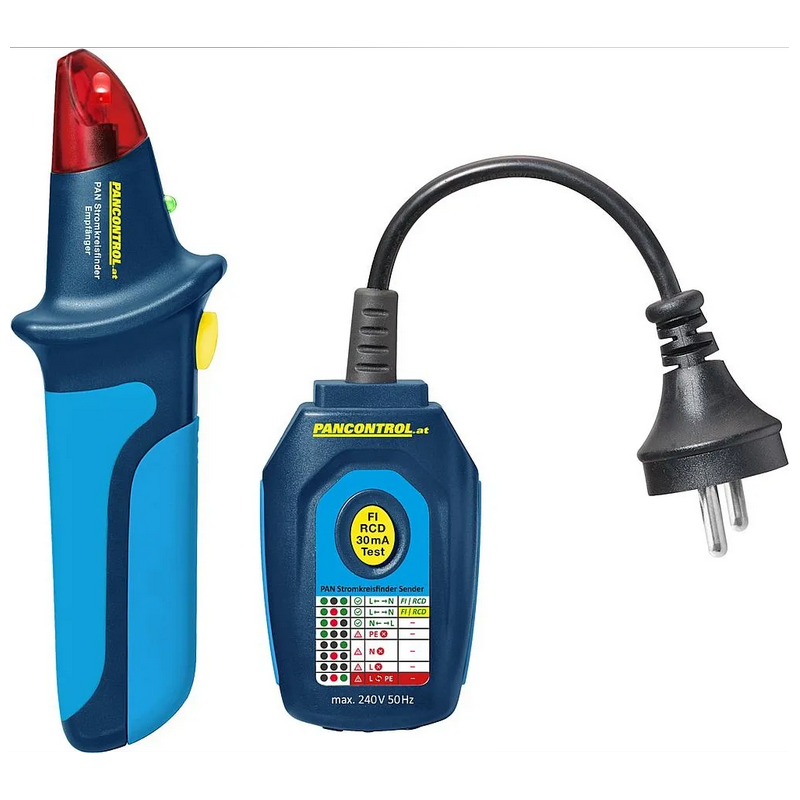 Pancontrol Zekeringzoeker met RCD-tester