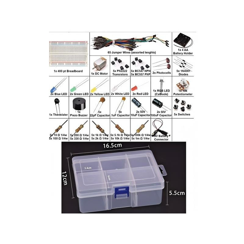 Soldeerbout-shop COMPKIT4 Elektronicacomponenten assortiment
