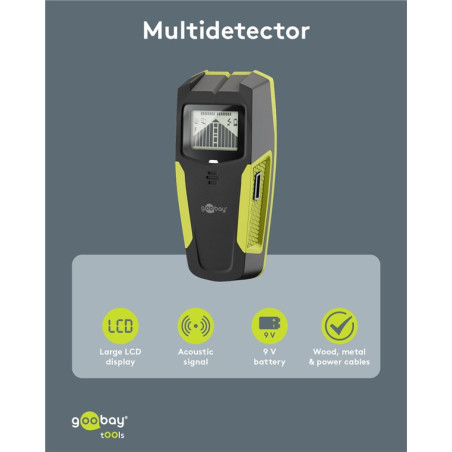 Goobay 77833 Wanddetector en leidingzoeker