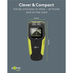 Goobay 77833 Wanddetector en leidingzoeker | Soldeerbout-shop.nl