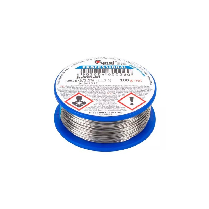 Cynel Soldeertin 3mm 100gram