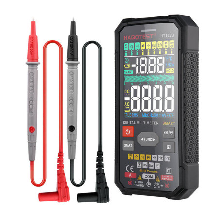 Habotest HT127B Digitale smart multimeter | Soldeerbout-shop.nl
