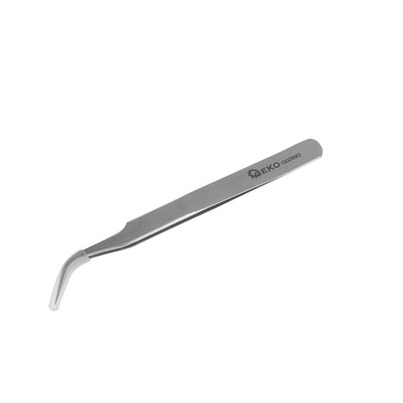 GEKO G02693 RVS pincet gebogen | Soldeerbout-shop.nl