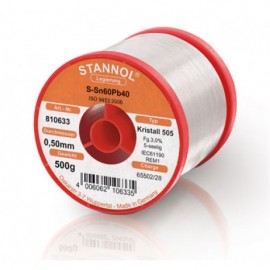 Stannol Kristall 505 810633 soldeertin 0,5mm 500gram