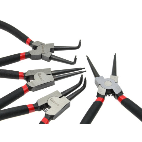 GEKO G01662 Borgveerringentangenset 200mm 4-delig