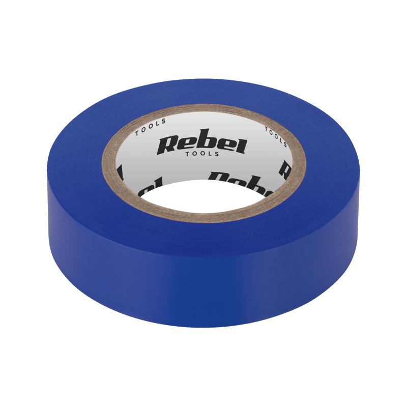 Rebel NAR0431 Isolatietape 19mm x 9m blauw Rebel NAR0431 Isolatietape 19mm x 9m blauw