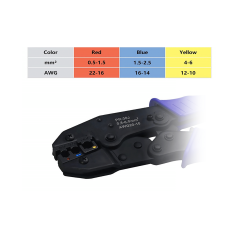 Eurokomp E5963 AMP-krimptang met AMP-kabelschoenen 700-delig | Soldeerbout-shop.nl