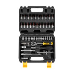Rebel RB-1153 Dopsleutelset 46-delig | Soldeerbout-shop.nl