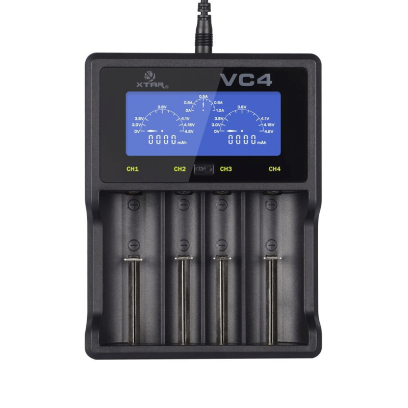 Xtar VC4 Li-ion en NiMH batterijlader