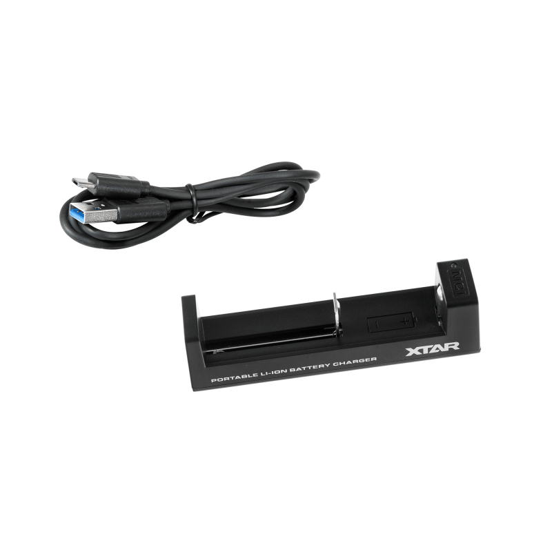 Xtar MC1 Li-ion 18650 batterijlader op USB