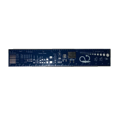 Soldeerbout-shop PCB Ruler 15cm blauw