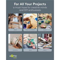 Goobay 77824 lijmpistool 11mm 80Watt | Soldeerbout-shop.nl