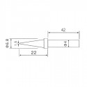Soldeerbout-shop TIP C1-1 soldeerpunt spits 1.5mm