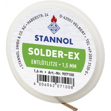 Stannol SOLDER-EX desoldeerlint 1,6m 1.5mm
