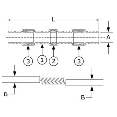 Velleman STS3 soldeerhuls 4.5mm (4 stuks)