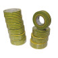 Nitto - Isolatietape - Groen/Geel - 19 Mm X 10 M