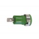 Velleman CM17G inbouwsocket voor banaanplug groen