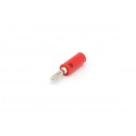 Velleman CM2R Banaanplug rood