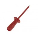 Test Probe With Elastic,Shatter-Proof Insulated Sleeve, Female Socket 4Mm Safety (Pruef2600 Red)