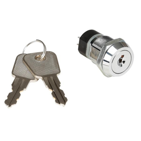 Sleutelschakelaar 2P Off-On (Dpst)