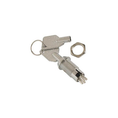 Sleutelschakelaar 1P On-On (Spdt)