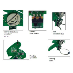 Velleman MK183 USB SMD Kerstboom Mini Kits bouwpakket