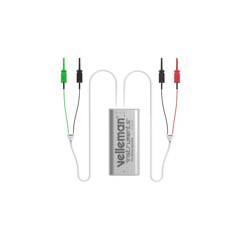 Velleman PCSU02 2-Kanaals Mini-oscilloscoop met USB Velleman PCSU02 2-Kanaals Mini-oscilloscoop met USB