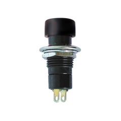 Drukschakelaar Off-(On) Zwart